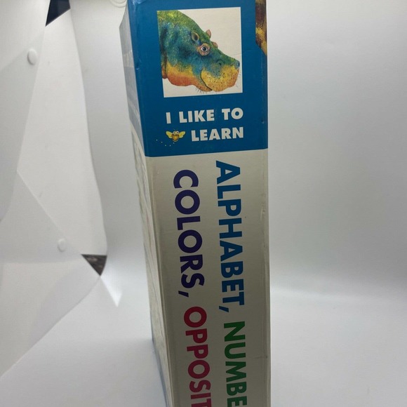 I Like to Learn Alphabet Numbers Colors And Opposites 4 in 1 Learning Book - Picture 8 of 12